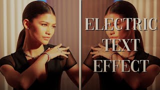 Electric Text Effect | After Effects screenshot 3