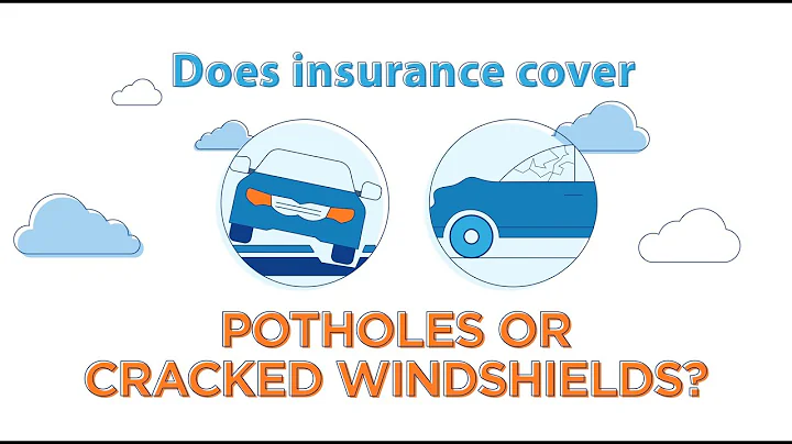 Does auto insurance cover potholes or cracked windshields?