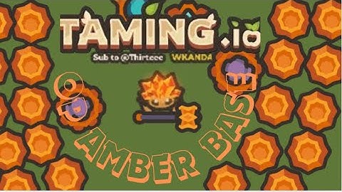 TAMING.IO | OP AMBER HS BASE!