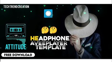 Cassette aveeplayer template free download || Aveeplayer templates 2023 || Tech Trend Creation