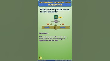 DP Flow transmitter | Multiple-choice question