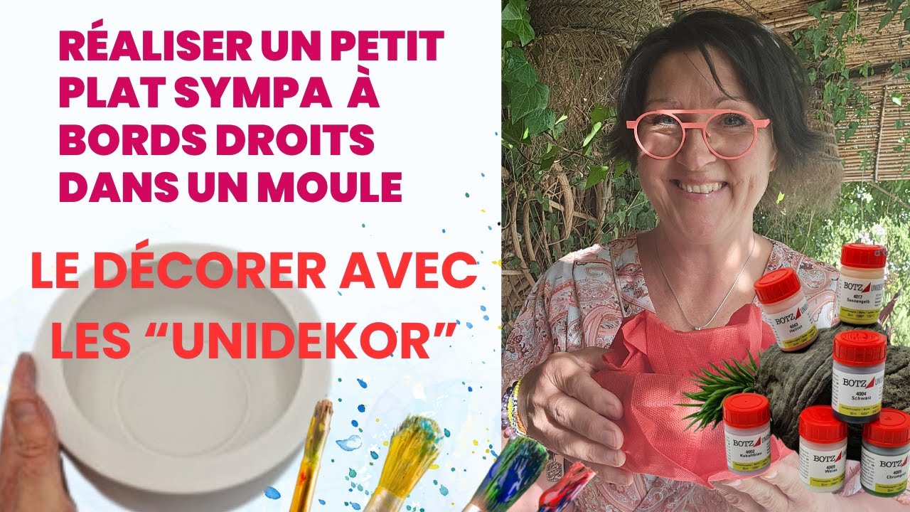 Comment réaliser facilement un petit plat trop craquant à bords droits dans un moule et le décorer?