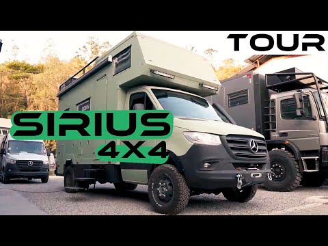 Tour no SIRIUS!! Grande LANÇAMENTO da Estrella-Mobil montada em uma SPRINTER 4x4!!!