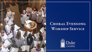 Choral Evensong Worship Service - 9/20/26