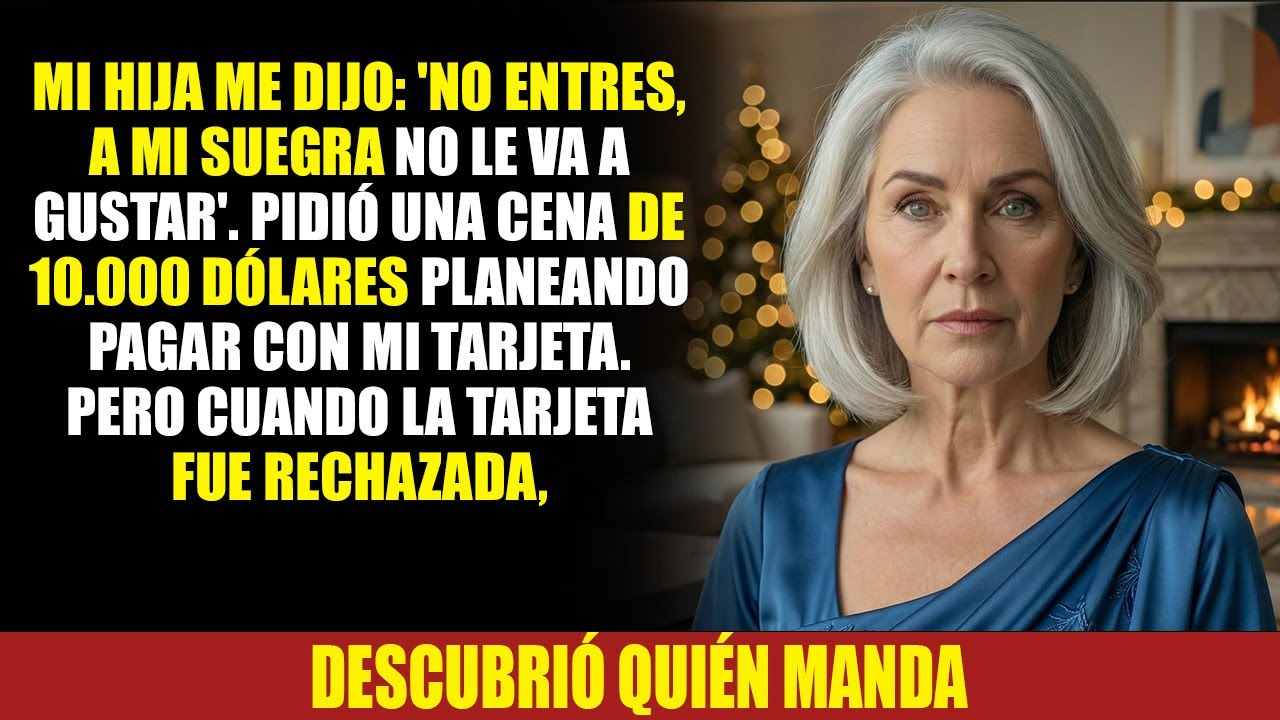 Me quitó la Tarjeta Black para impresionar a sus suegros y me llamó 'limpiadora'. No sabía lo que yo