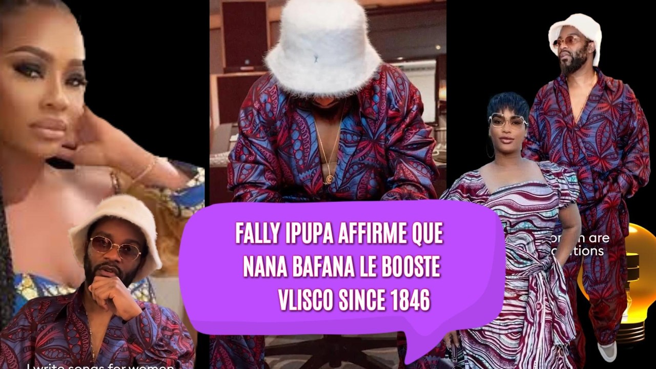 FALLY IPUPA DIT QUE LA FEMME C'EST LA REUSSITE DE DIEU ET IL A TRAVAILLE DUR POUR LES CREER