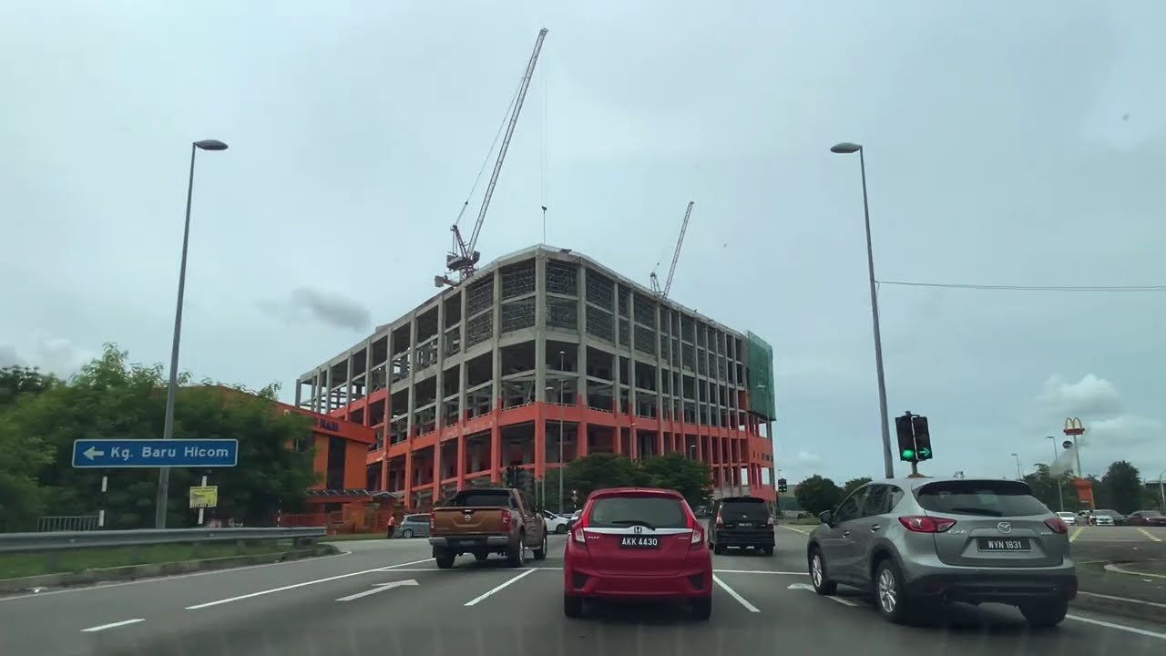 Memandu dari Subang Jaya ke Shah Alam