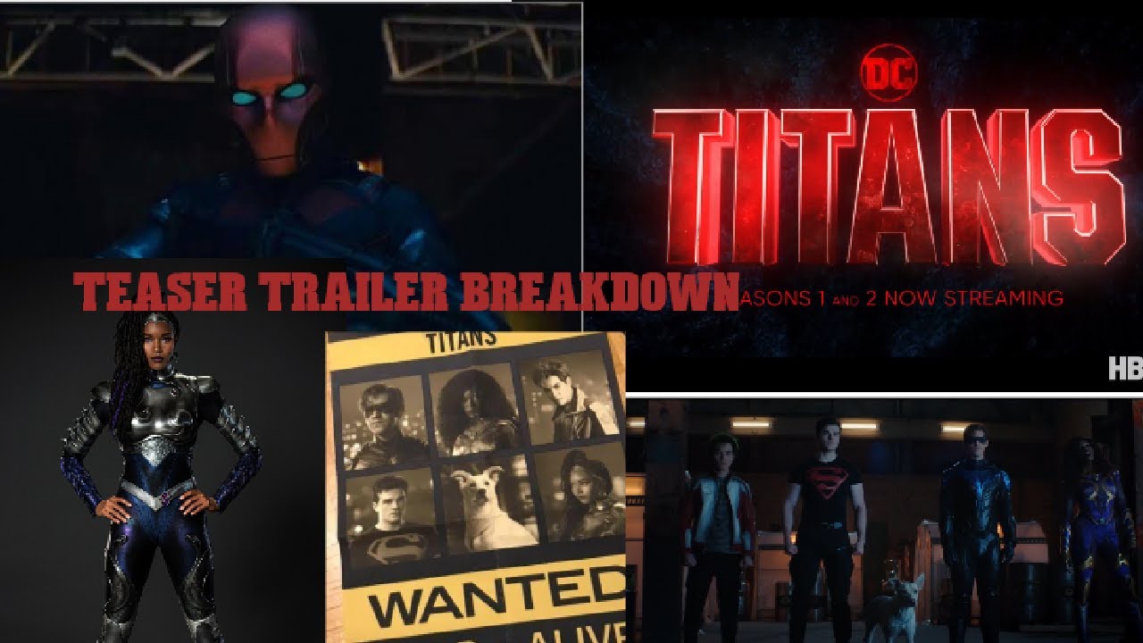 TITANS SEASON 3 TEASER TRAILER BREAKDOWN