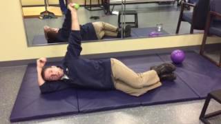 Side Lying Shoulder Abduction Stabilization