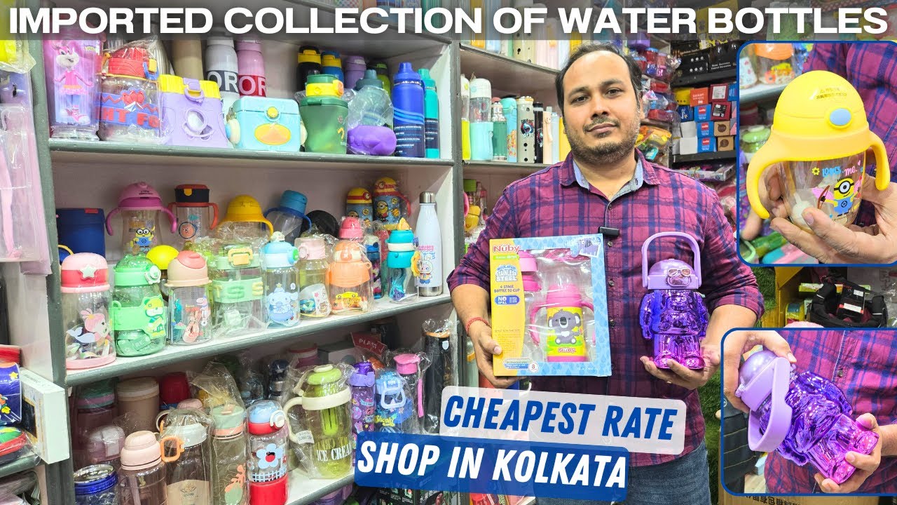 Imported Water Bottles Wholesale & Retail in Kolkata | Sipper Bottles Collection at Little Buddy