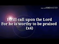 Donnie McClurkin - I Will Call Upon The Lord (Lyric Video) (A Different Song Album)