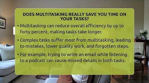 Does Multitasking Really Save You Time On Your Tasks? - The Personal Growth Path