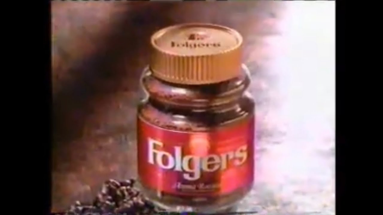 1997 - Folgers Coffee Crystals - Two 15-Second Commercials 