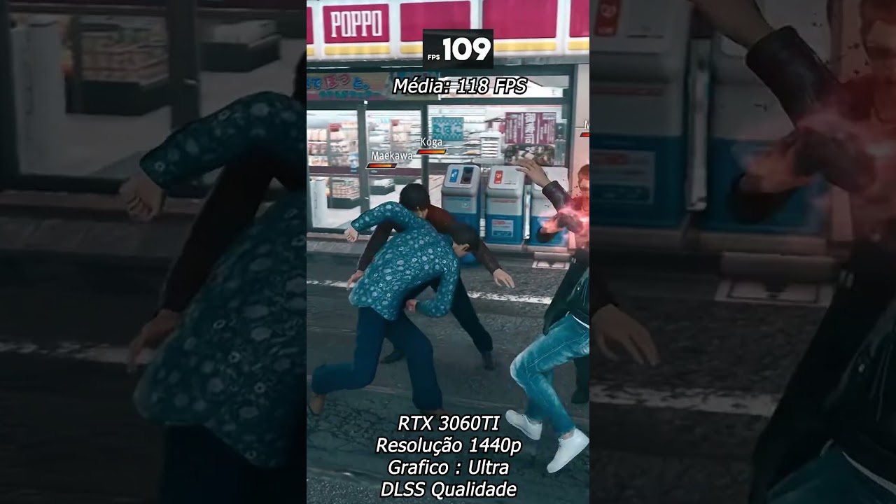 Judgment  na RTX 3060 TI ( Ultra / DSLL Qualidade ) ! 