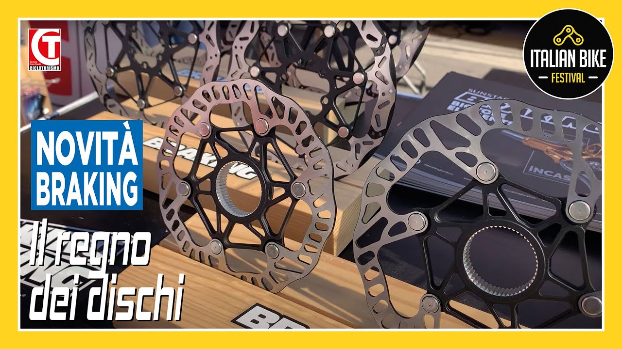 ITALIAN BIKE FESTIVAL 2021 / Novità assoluta da Braking, dischi strada e Mtb chiodati