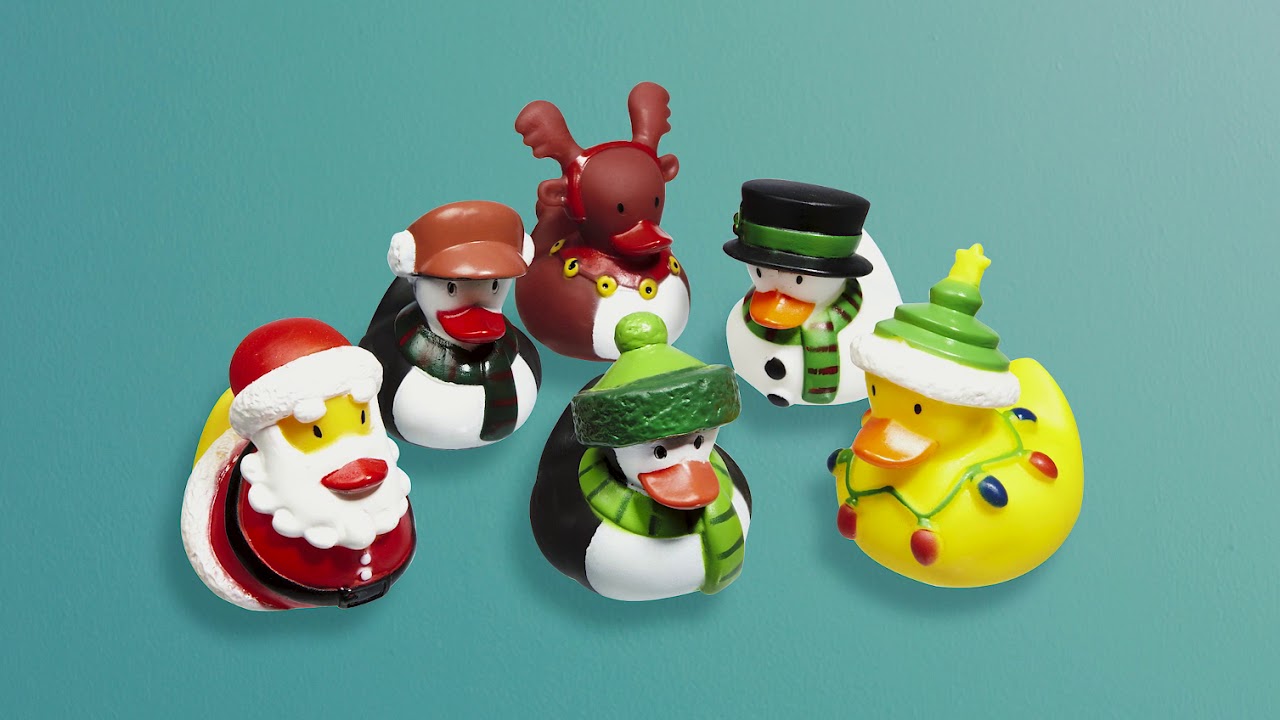 "Quackers" Anti Mould & Mildew Rubber Bath Ducks YouTube