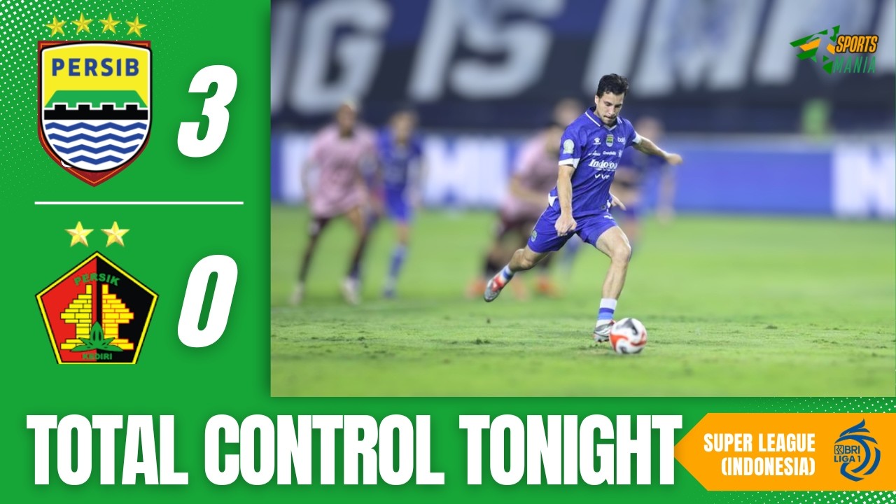 Persib Dominan di GBLA, Persik Tak Berkutik