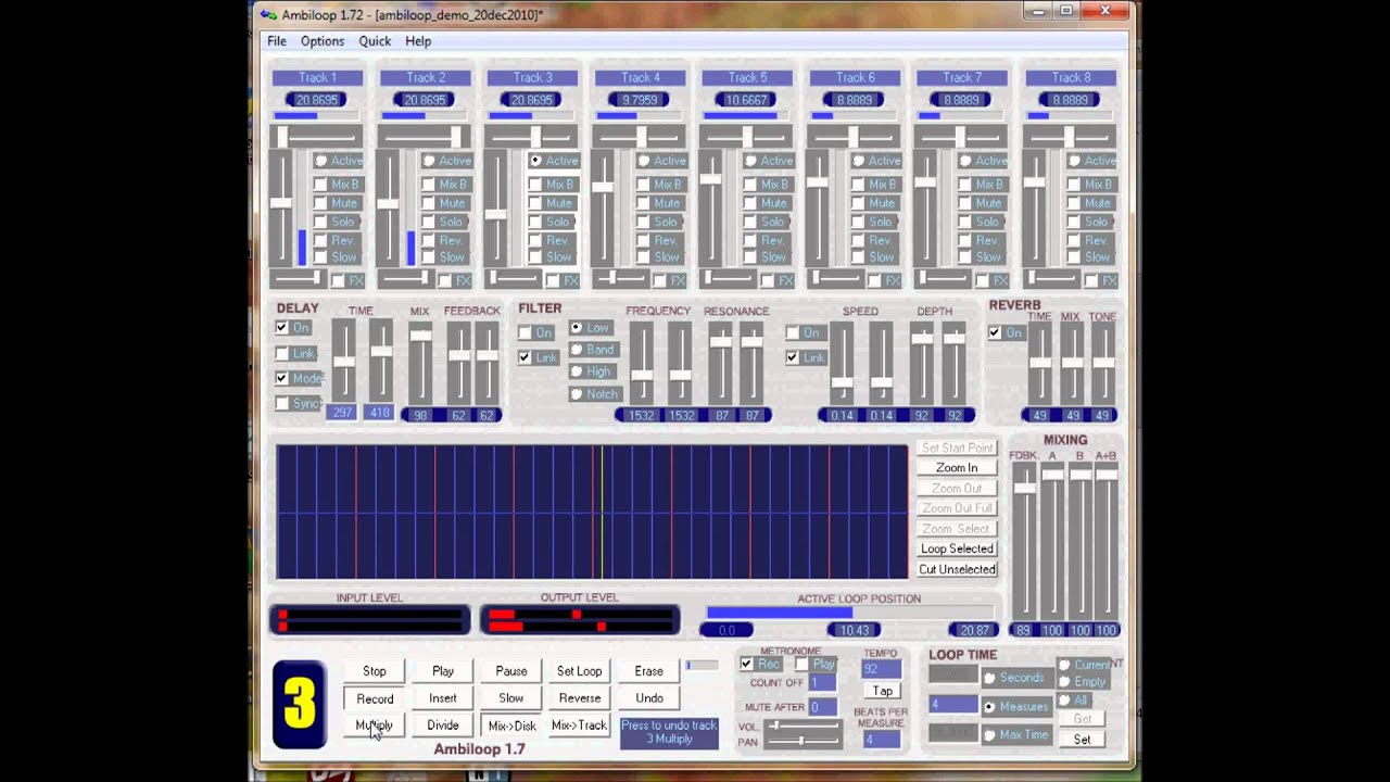 ambiloop tutorial - YouTube