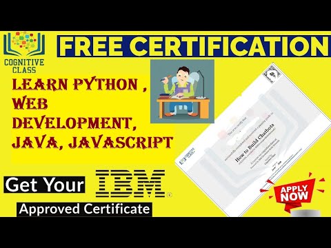 Python For Data Science Cognitive Class 2020 || IBM Free Course |Web Development || Java, Javascript