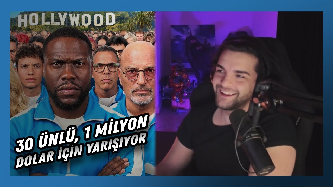Ebonivon - 30 Ünlü 1.000.000 Dolar İçin Yarışıyor İzliyor (MrBeast)