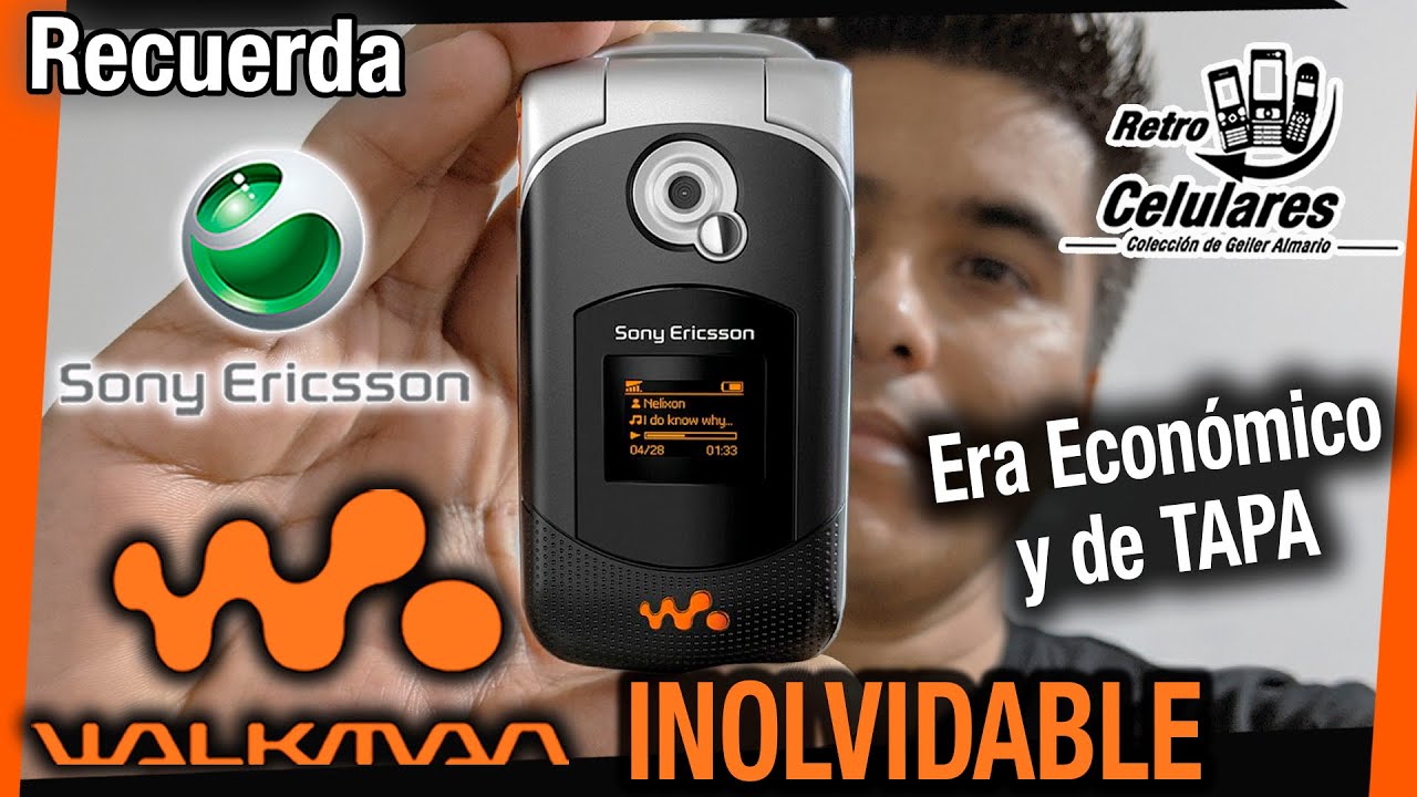 Recuerda SONY ERICSSON W300 un INOLVIDABLE WALKMAN de TAPA y ECONÓMICO 