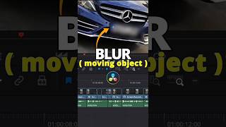 Blur Moving Objects in DaVinci Resolve (Track & Blur Effect)