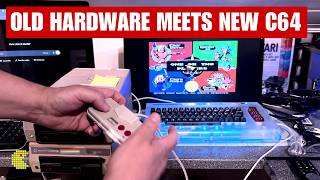 THE C64 ULTIMATE: Using old hardware, a peek inside and how to load games over your local network