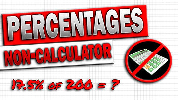 Functional Skills Level 2 Maths - Percentages Without a Calculator