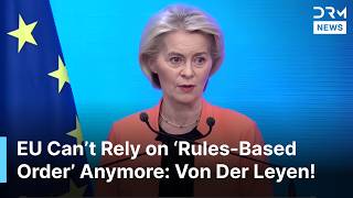 "Old World Order Is Over!”, EU President Warns Global Order as Security Order Changes | AC1Z