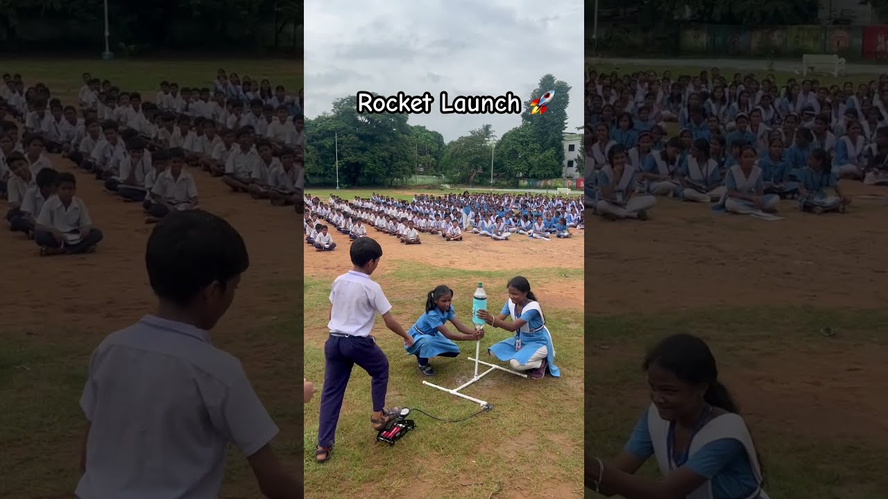 DIY Rocket Launch Project By Kids Spacex Space Diy