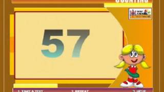 Interactive Maths for Kids - Reverse Counting 60 to 51 with Activities and Exercises