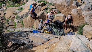 Rock Climbing Mission Gorge in San Diego, CA