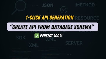 DB Schema to Live API in 60 Seconds with AI