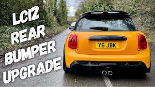 Mini F56 How to upgrade to an LCI2 JCW Rear Bumper