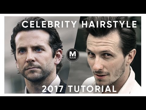 long-hairstyle-tutorial-for-men-2017-|-modern-pompadour-|-bradley-cooper