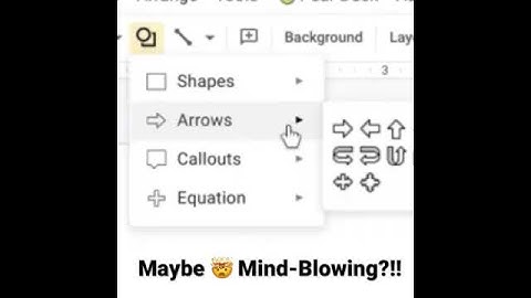 Shapes are text boxes in Google Slides