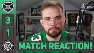 Celtic fall 8 POINTS BEHIND! | Hearts 3-1 Celtic | MATCH REACTION!