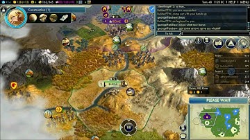 Civ5 Multiplayer 2v2 Ottoman + France HD