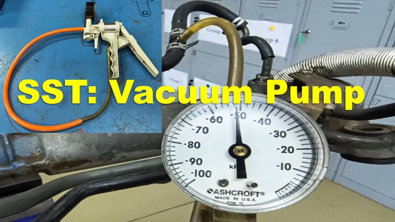 Vacuum Pump : SST for Inspecting Gas Tight Seal