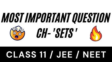 Soln to Very Important question               of ch-SETS #sets#class11