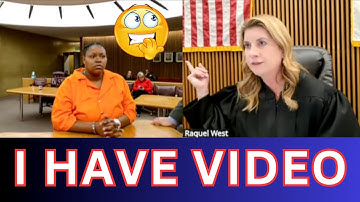She Denied It…Until Judge West Played the Video 😳