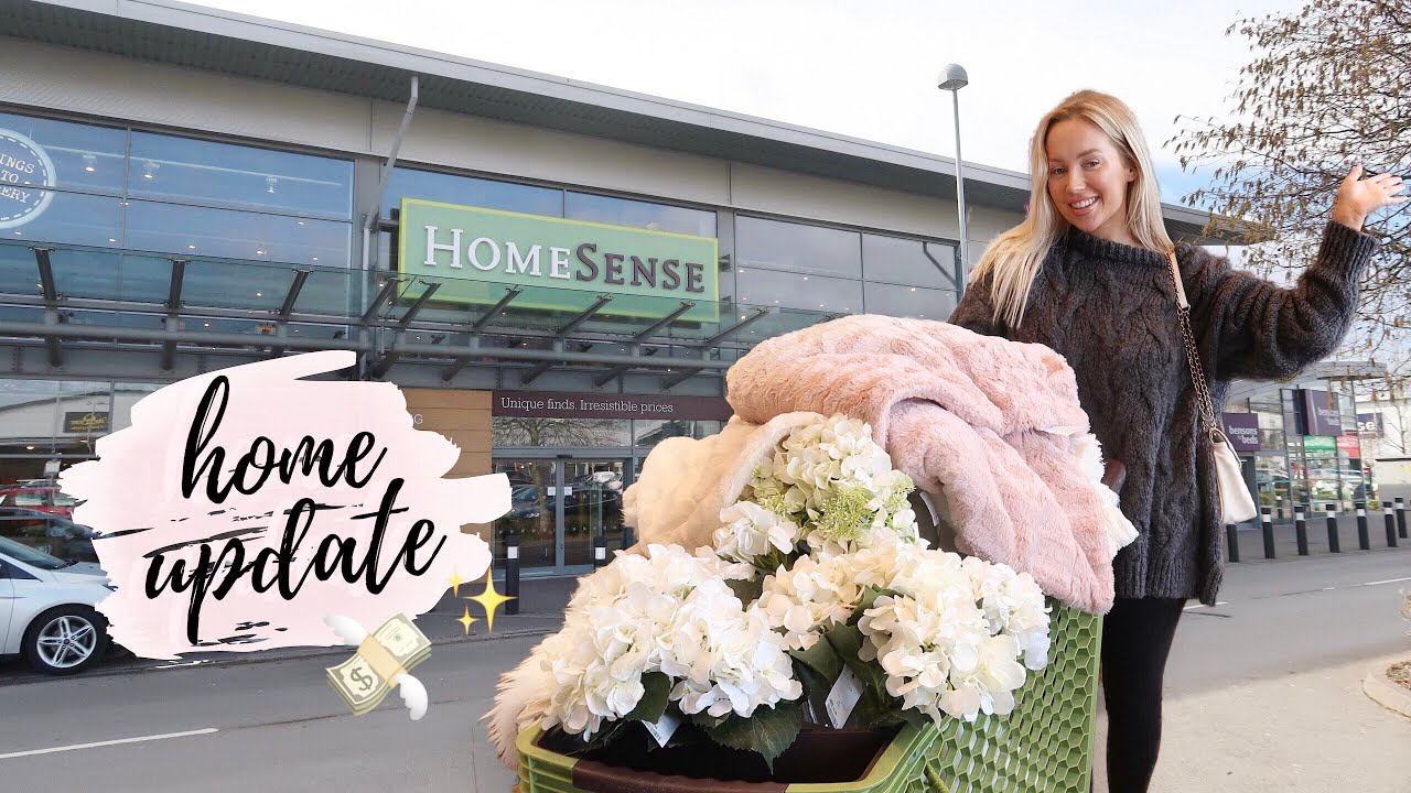 SHOP WITH ME AT HOMESENSE | HOME HAUL & HOUSE UPDATE | SPRING 2019