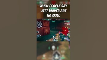 Jett Knives 1v3 CLUTCH ✨ | #shorts #valorant
