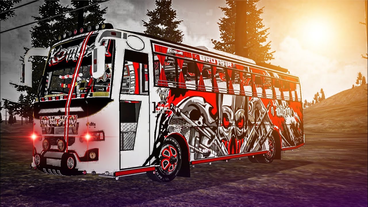 🔥 Komban Bus Mod New Editing | Full Bus View 🚍 | Bus Simulator Indonesia Tamil