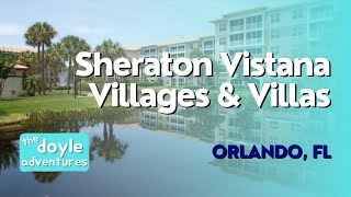 #80 Sheraton Vistana Villages & Villas Resort Room Walkthrough (Orlando)