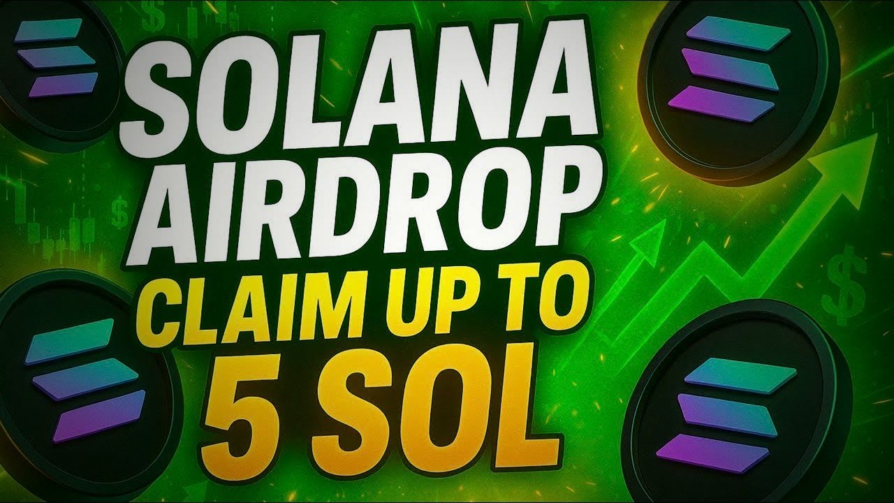 Solana Airdrop 2025 – How to Claim Up to 15 Free SOL Tokens | Full Guide