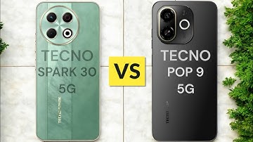 Tecno Spark 30 5G Vs Tecno Pop 9 5G Full Comparison Review 🔥
