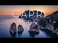 Top 10 places in capri  italy travel