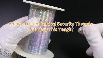 Boiling Test for Optical Security Threads: Are They This Tough?
