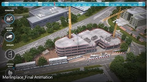Revit Model: 4d Construction sequence